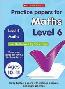 NEU Scholastic MATHE ÜBUNGSPAPIERE (Stufe 6) Alter 10 - 11 SATS - Bild 1 von 1