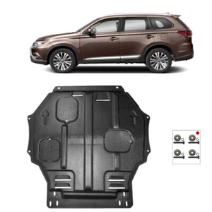 Conjunto de protector contra salpicaduras de motor delantero bajo cubierta para Mitsubishi Outlander 16-2020 - Imagen 1 de 9