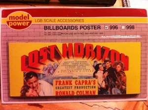 Model Power 996 G Scale Billboard Posters from 1924 to 1940 (8 posters) HH - Picture 1 of 1