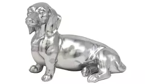 Adorno de Perro Dachshund Arte Plata por Colección Leonardo Regalo - Imagen 1 de 1
