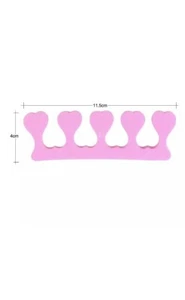 2 Pair/ 4 Pcs Toe Separator Sponges Manicure Pedicure Foot Nail Polish - Picture 1 of 5