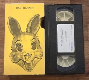 RAP DAMAGE / LOU BELIEVERS / GRUNGE PEDAL / SKEENO HC RULES VHS sonic youth RARE - Picture 1 of 10