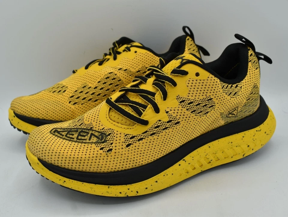 Keen WK400 Walking Sneakers Yellow Black 1027484 Women’s Size 9