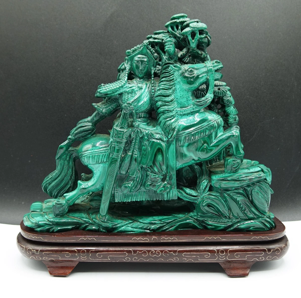 孔雀石主要亚洲古董| eBay