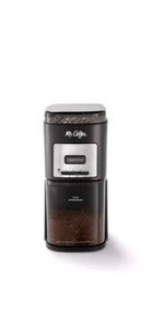 Mr. Coffee 12-Cup Automatic Burr Grinder Black Precision Grinding for all Cof... - Picture 1 of 9