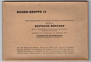 Bildergruppe 13- Deutsche Märchen- Cigaretten - Bilderdienst - Sammelbilder - Bild 1 von 1