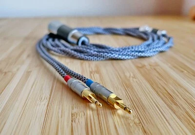 CRYO LITZ PURE SILVER CABLE FOR ABYSS DIANA PHI TC V2 HIFIMAN SUSVARA OPPO PM1 2 - Image 1 of 4