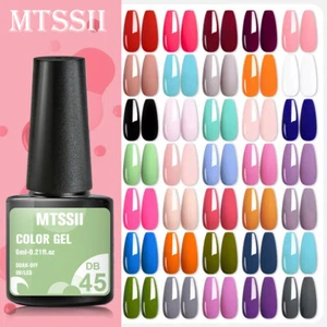 MTSSII 250 Colors Spring UV Gel Nail Polish Shiny Top Base Summer Gel Polish 6ml - Bild 1 von 242