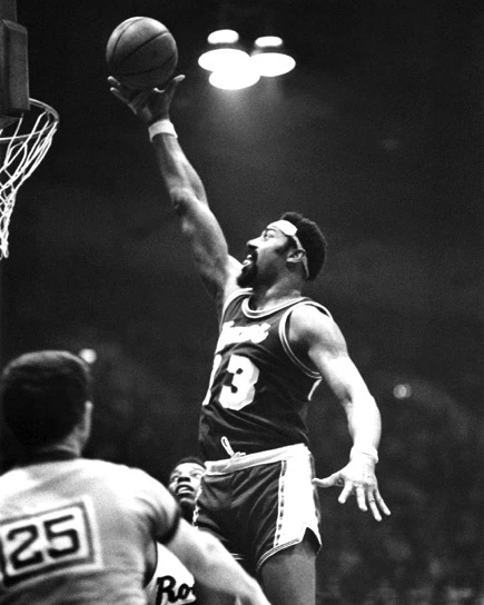 洛杉矶湖人队WILT CHAMBERLAIN光泽8x10照片篮球印刷海报 — 第 1/1 张图片