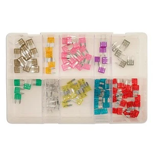 Connect verschiedene Mini Blade Sicherungen 100 Stück 31857 - Bild 1 von 1