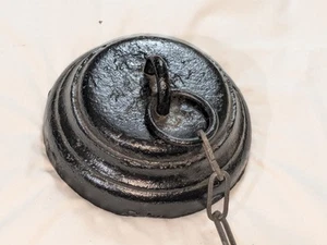 ANTIQUE Vintage CAST IRON Horse Buggy Carriage Wagon TETHER HITCHING WEIGHT 24# - Picture 1 of 7