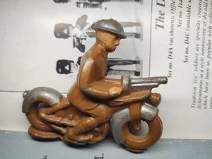 Amerikanischer Metall Motorradfahrer mit Maschinengewehr - Bild 1 von 5