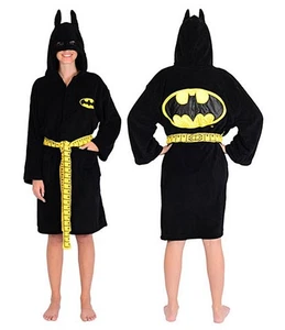 Batgirl Kostüm Erwachsene Fleece Morgenmantel Liegemorgenmantel NEU UNGETRAGEN - Bild 1 von 1