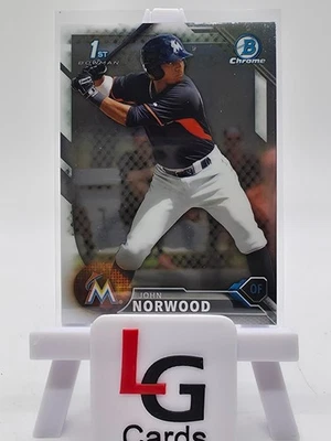 2016 Bowman - Chrome Prospects John Norwood #BCP27 Bowman 1st - Image 1 of 2