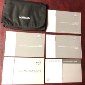 2015 NISSAN VERSA NOTE COMPLETE OWNERS MANUAL BOOKS REF WARR MAINT GUIDES CASE - Bild 1 von 5