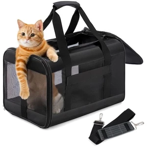 Katzenbox Flugzeugtauglich Weichseitig Hundetransportbox klein, mittelgroß - Bild 1 von 11