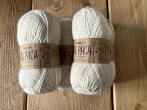 Wool Yarn Job Lot De-Stash - Drops alpaca - All Same Dyelot - Colour 0100 - Picture 1 of 2