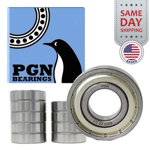 (10) 6203-ZZ Premium Metal Shield Ball Bearing C3 EMQ, 17x40x12, 6203 ZZ 6203z - Picture 1 of 11
