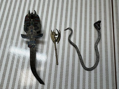 2006 Mcfarlane Toys Icons Of Horror Deluxe pacote com três acessórios The Mummy  - Imagem 1 de 4