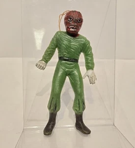 RARE Vintage 1979 Red Skull Rubber Jiggler 6" Action Figure Ben Cooper Marvel - Bild 1 von 5