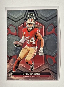 2024 Panini Mosaic - #196 Fred Warner Green Prizm 49ers - Bild 1 von 1