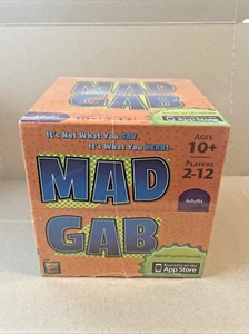 Mad Gab | 2010 | Mattel | 2-12 Players | Ages 10+ {NEW_SEALED_SHRINK} - Picture 1 of 2