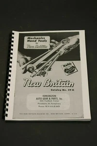 New Britain Machine Co. 1958 Mechanics Hand Tools Catalog No. 59M - Picture 1 of 3