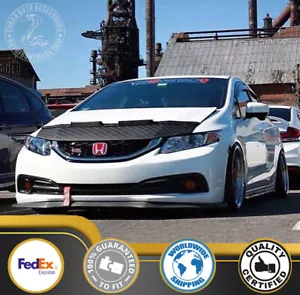 Car Hood Mask Bonnet Bra in DIAMOND Fits Honda Civic Sedan 2014 2015 - Picture 1 of 10