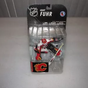 McFarlane 2008 Grant Fuhr Calgary Flames NHL serie 19 (pezzo raro) - Foto 1 di 7