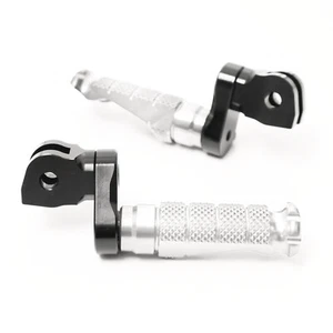 Silver R-FIGHT 1 inch Extended Front Foot Pegs For ZX-10R 04 05 06 07 08 09 10 - Bild 1 von 6