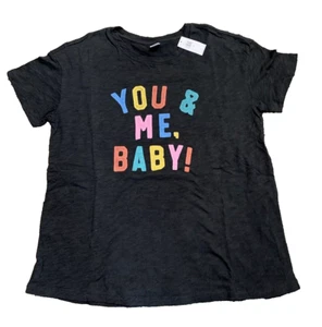 NWT! Old Navy Maternity Double-Layer "You & Me, Baby!" Top/Shirt - Size XS - Picture 1 of 6