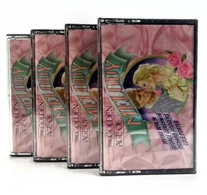 The Golden Age of Melody 4 Cassette Tapes (Complete Set) NEW Berlin, Gershwin... - Picture 1 of 8