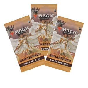 MAGIC THE GATHERING: DOMINARIA REMASTERED - SET OF 3 BOOSTER PACKS - SEALED,MTG - Picture 1 of 1