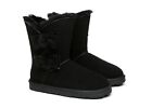 Everau® Women Short Boots Australia Sheepskin Boots Double Bow Nonslip Shoe Eira
