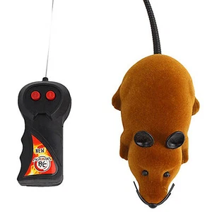Animal Toys Funny RC Wireless Remote Control Rat Mouse Toy for Cat Dog Pet 86 - Picture 1 of 4