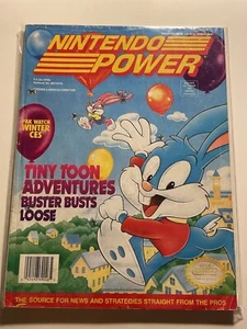 Vintage Nintendo Power Magazine Issue 46 Tiny Toon Adventures 1993 NICE - Picture 1 of 1