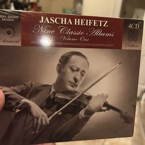 JASCHA HEIFETZ - 9 CLASSIC ALBUMS 4 CD NEW! - Bild 1 von 4
