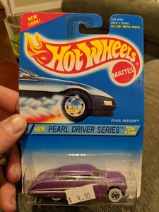 1995 Hot Wheels #292 Pearl Driver Series 2/4 Pearl Passion con pared blanca - Imagen 1 de 3