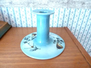 LOVELY VINTAGE ROYAL COPENHAGEN FAIANCE CANDLESTICK - RARE AND PERFECT - Picture 1 of 5