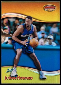1998-99 Bowman's Best Refractor Juwan Howard Parallel Card #81 #'d 86/400