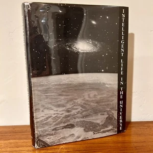 INTELLIGENT LIFE IN THE UNIVERSE / Shklovskii & CARL SAGAN / UFOs / 1st Ed. / EX - Picture 1 of 5