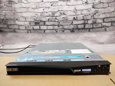 BLUE COAT 400-SERIES SG-S400-30-SU 080-03573 SECURITY APPLIANCE *NO HARD DRIVES* - Image 1 of 4