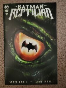 Batman Reptilian #1 Regular Liam Sharp Cover By DC/Black Label 2021 NM