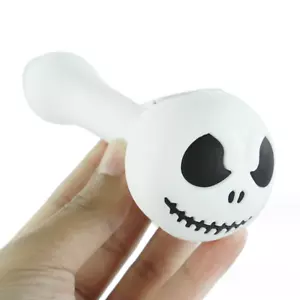Pipa a mano in silicone 5'' la notte prima di Natale Jack Skellington Oogie Boogie - Foto 1 di 4