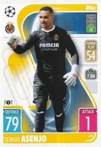 290 VILLARREAL CF - SERGIO ASENJO - ESPANA CARD TOPPS CHAMPIONS LEAGUE 2022 - Bild 1 von 1