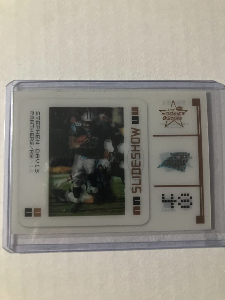 2004 Leaf Rookies & Stars SlideShow /1250 Stephen Davis #SS-21 - Image 1 of 2