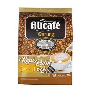 New 1 pack Alicafe Warung White Coffee 15 Sac x 36g Halal Coffee FREE Express - Picture 1 of 4