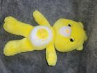 Care Bears Funshine Bear Sunshine Sun Yellow 13" Plush Stuffed Animal Toy 2007