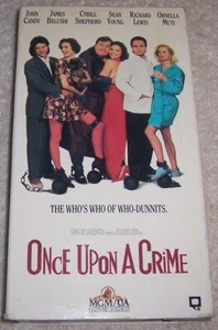 Once Upon a Crime VHS Video John Candy James Belushi Cybill Shepherd Sean Young - Imagen 1 de 2