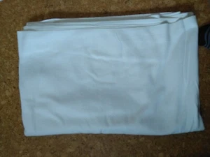 Stoff Baumwolle weiß Betttuch 150x225 cm - Bild 1 von 2